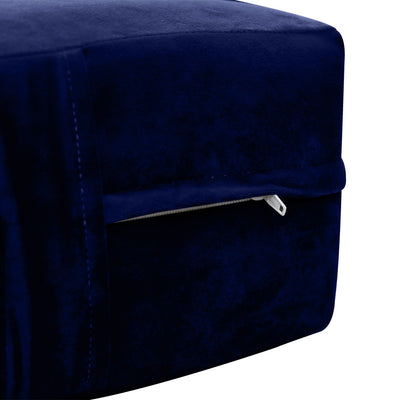 8" Thickness Velvet Indoor Daybed Mattress Fitted Sheet |Slipcover Only|