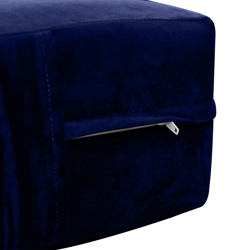 8" Thickness Velvet Indoor Daybed Mattress Fitted Sheet |Slipcover Only|