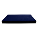 Model V5 - Velvet Indoor Daybed Mattress Bolster Pillow |COVERS ONLY|