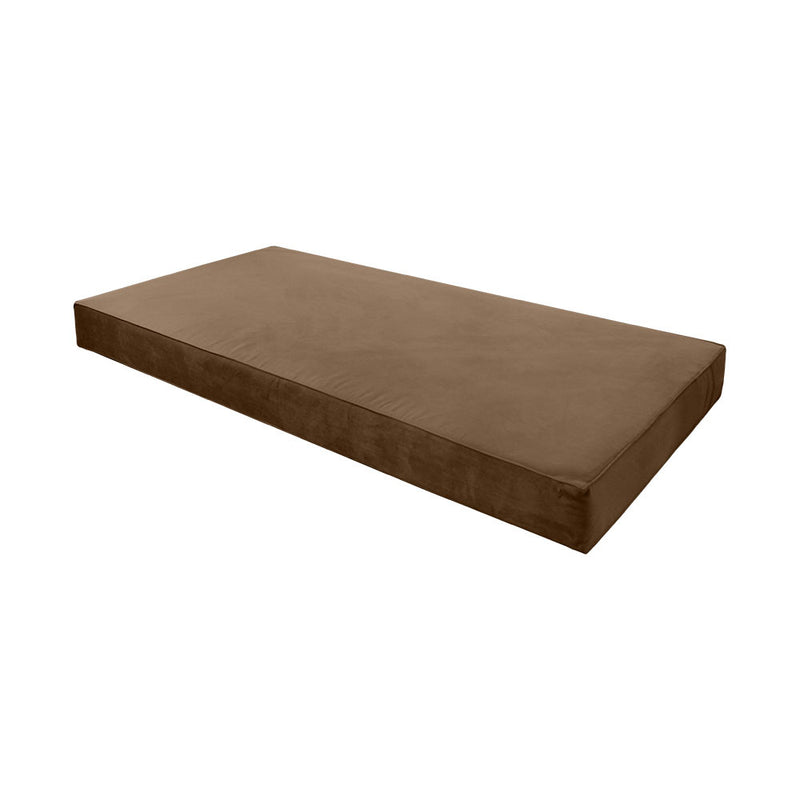 8" Thickness Velvet Indoor Daybed Mattress Fitted Sheet |Slipcover Only|
