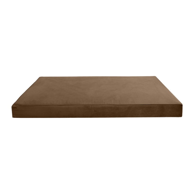 8" Thickness Velvet Indoor Daybed Mattress Fitted Sheet |Slipcover Only|