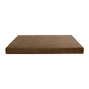 Model V5 - Velvet Indoor Daybed Mattress Bolster Pillow |COVERS ONLY|