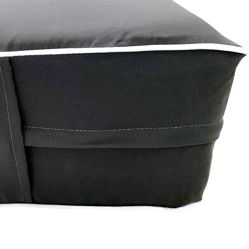 Outdoor Mattress Fitted Sheet Twin Size (75" x 39" x 6") Slip Cover Only