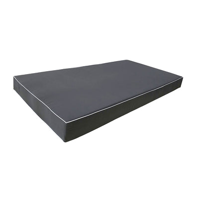 Outdoor Mattress Fitted Sheet Twin Size (75" x 39" x 6") Slip Cover Only