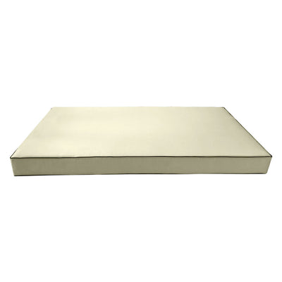 Outdoor Mattress Fitted Sheet Twin Size (75" x 39" x 6") Slip Cover Only