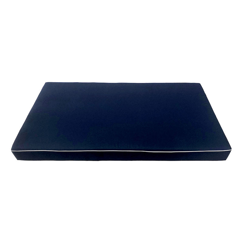 Outdoor Mattress Fitted Sheet Twin Size (75" x 39" x 6") Slip Cover Only