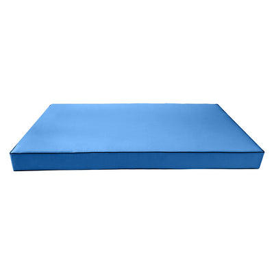 Outdoor Mattress Fitted Sheet Twin Size (75" x 39" x 6") Slip Cover Only