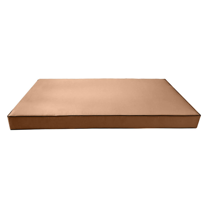 Outdoor Mattress Fitted Sheet Twin Size (75" x 39" x 6") Slip Cover Only
