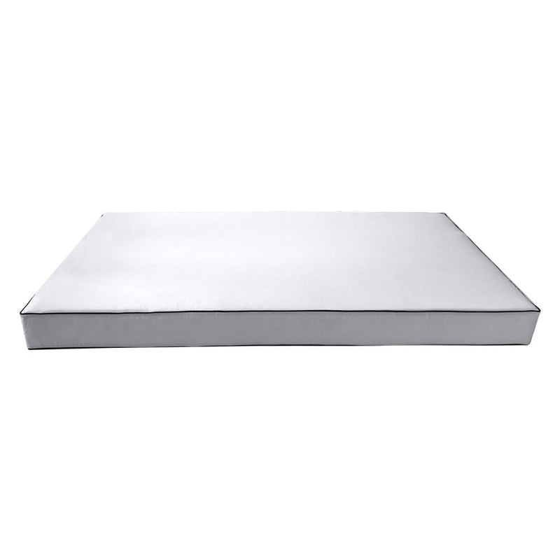 Outdoor Mattress Fitted Sheet Twin Size (75" x 39" x 6") Slip Cover Only