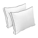 Model-1 Full Size (75" x 54" x 6") Outdoor Daybed Mattress Bolster Backrest Cushion Pillow |COVERS ONLY|