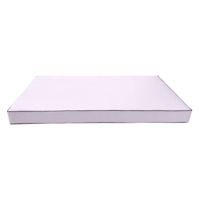 Outdoor Mattress Fitted Sheet Twin Size (75" x 39" x 6") Slip Cover Only