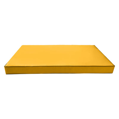 Outdoor Mattress Fitted Sheet Twin Size (75" x 39" x 6") Slip Cover Only
