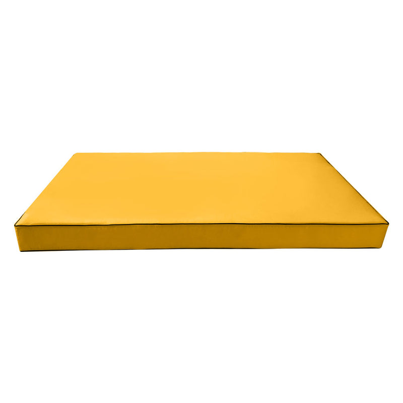 Outdoor Mattress Fitted Sheet Twin Size (75" x 39" x 6") Slip Cover Only
