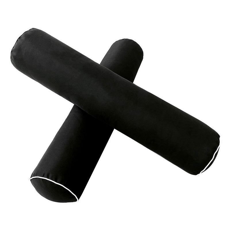 Model-1 CRIB SIZE Bolster & Back Pillow Cushion Outdoor SLIP COVER ONLY