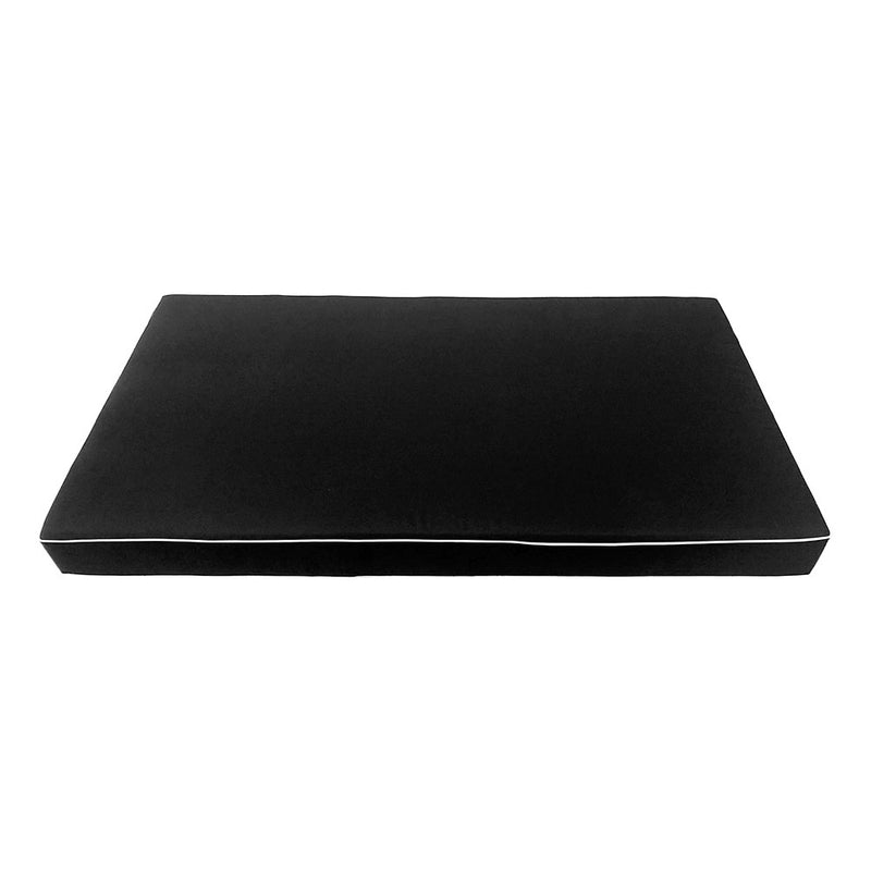 Outdoor Mattress Fitted Sheet Twin Size (75" x 39" x 6") Slip Cover Only