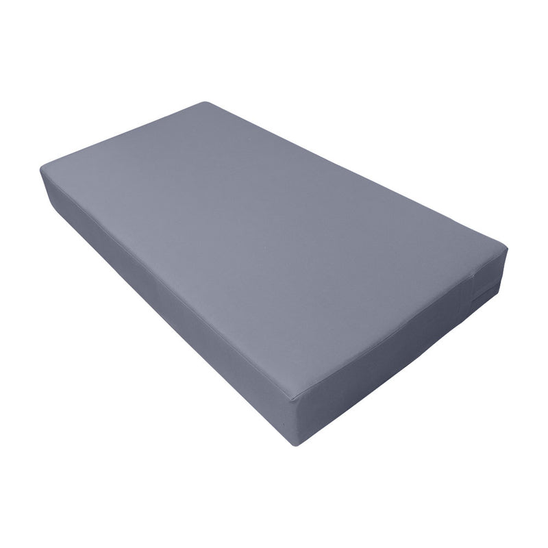 Outdoor Mattress Fitted Sheet Twin Size (75" x 39" x 6") Slip Cover Only