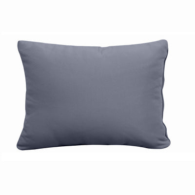 Model-1 CRIB SIZE Bolster & Back Pillow Cushion Outdoor SLIP COVER ONLY