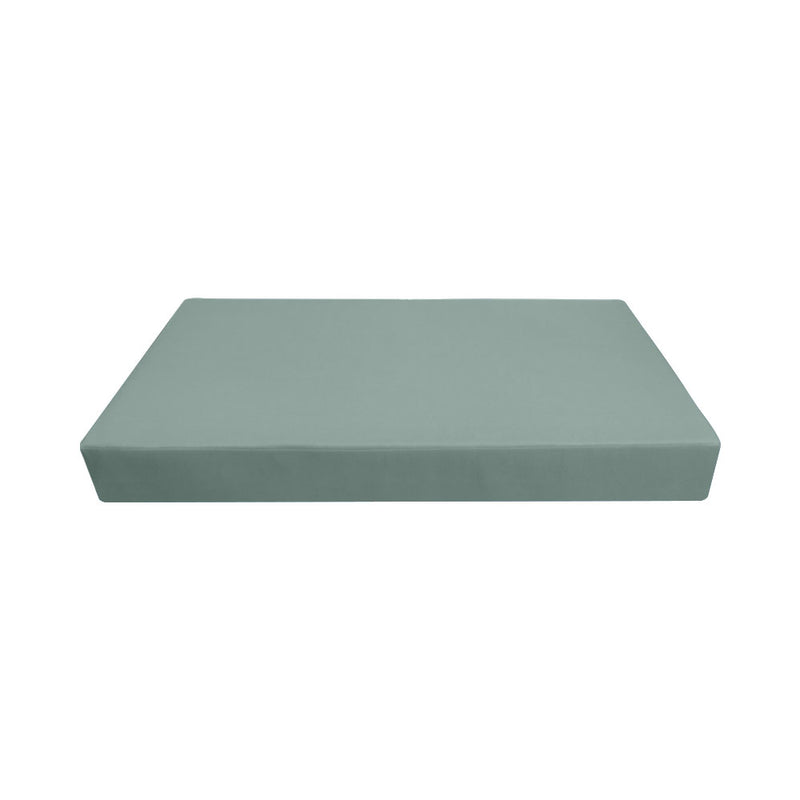 Outdoor Mattress Fitted Sheet Twin Size (75" x 39" x 6") Slip Cover Only