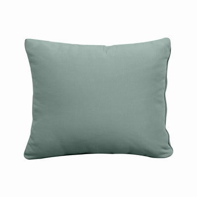 Model-1 CRIB SIZE Bolster & Back Pillow Cushion Outdoor SLIP COVER ONLY