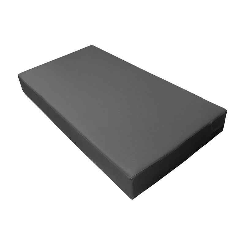 Outdoor Mattress Fitted Sheet Twin Size (75" x 39" x 6") Slip Cover Only