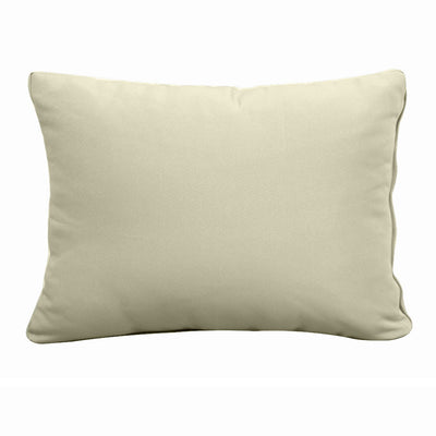 Model-1 CRIB SIZE Bolster & Back Pillow Cushion Outdoor SLIP COVER ONLY