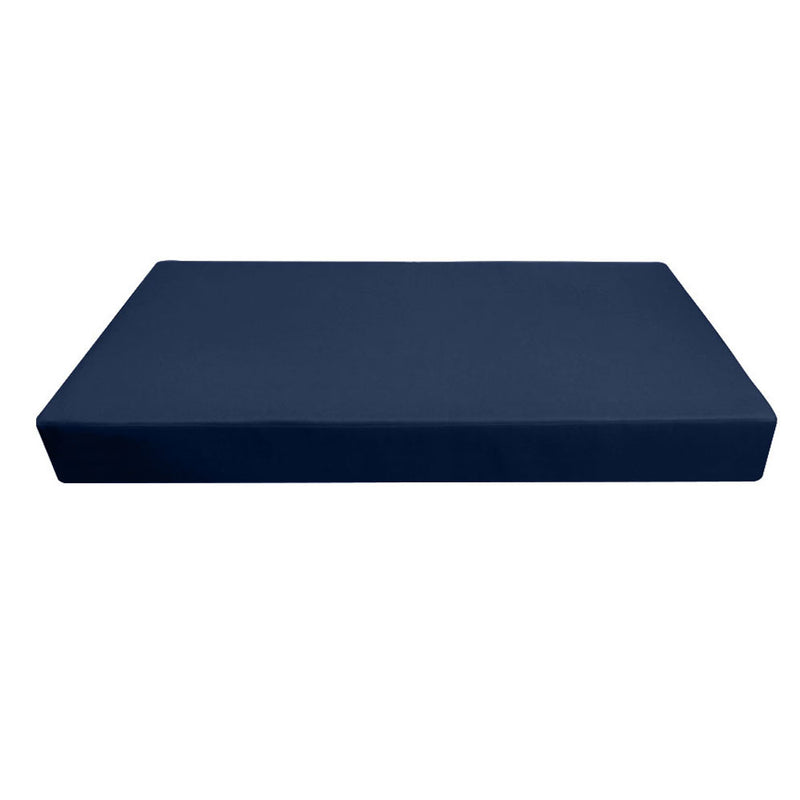 Outdoor Mattress Fitted Sheet Twin Size (75" x 39" x 6") Slip Cover Only