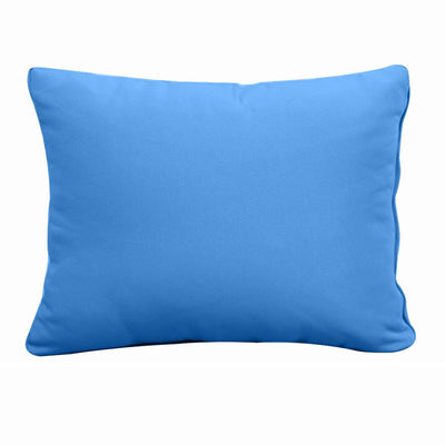 Model-1 CRIB SIZE Bolster & Back Pillow Cushion Outdoor SLIP COVER ONLY