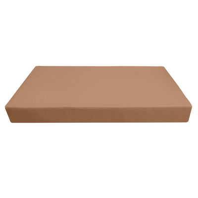 Outdoor Mattress Fitted Sheet Twin Size (75" x 39" x 6") Slip Cover Only