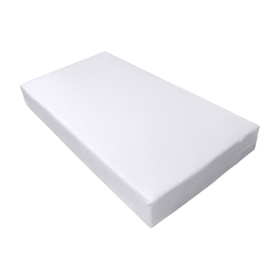 Outdoor Mattress Fitted Sheet Twin Size (75" x 39" x 6") Slip Cover Only