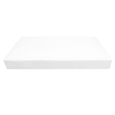 Outdoor Mattress Fitted Sheet Twin Size (75" x 39" x 6") Slip Cover Only