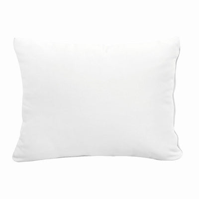 Model-1 CRIB SIZE Bolster & Back Pillow Cushion Outdoor SLIP COVER ONLY