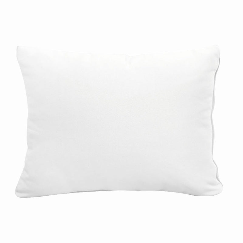 Model-1 CRIB SIZE Bolster & Back Pillow Cushion Outdoor SLIP COVER ONLY