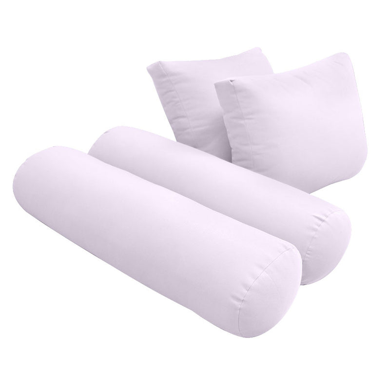 Model-1 QUEEN SIZE Bolster & Back Pillow Cushion Outdoor SLIP COVER ONLY