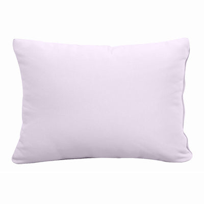 Model-1 CRIB SIZE Bolster & Back Pillow Cushion Outdoor SLIP COVER ONLY