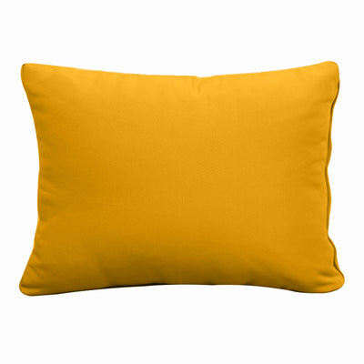 Model-1 CRIB SIZE Bolster & Back Pillow Cushion Outdoor SLIP COVER ONLY