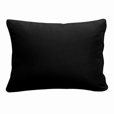 Model-1 CRIB SIZE Bolster & Back Pillow Cushion Outdoor SLIP COVER ONLY