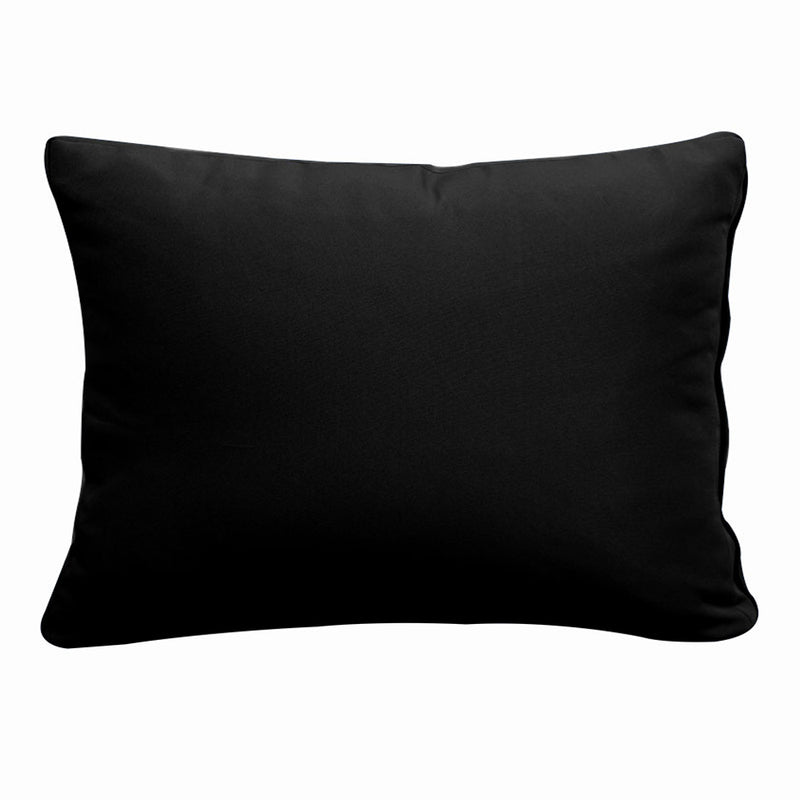 Model-1 CRIB SIZE Bolster & Back Pillow Cushion Outdoor SLIP COVER ONLY