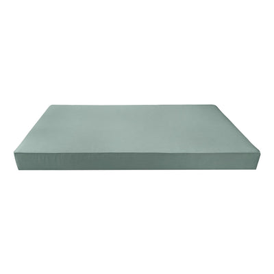 Outdoor Mattress Fitted Sheet Twin Size (75" x 39" x 6") Slip Cover Only