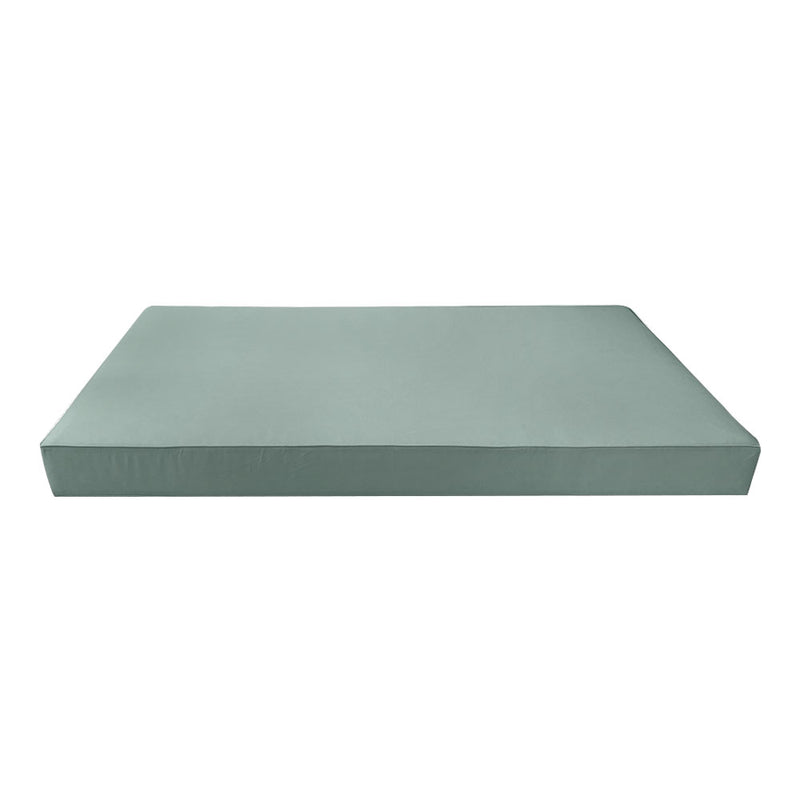 Outdoor Mattress Fitted Sheet Twin Size (75" x 39" x 6") Slip Cover Only