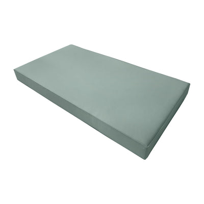 Outdoor Mattress Fitted Sheet Twin Size (75" x 39" x 6") Slip Cover Only