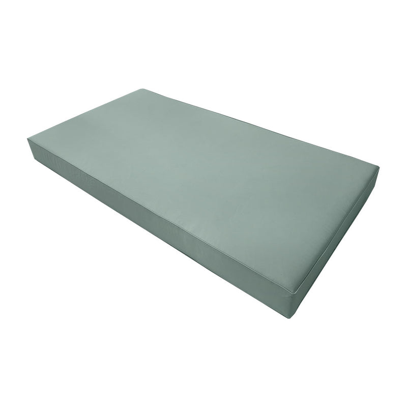 Outdoor Mattress Fitted Sheet Twin Size (75" x 39" x 6") Slip Cover Only