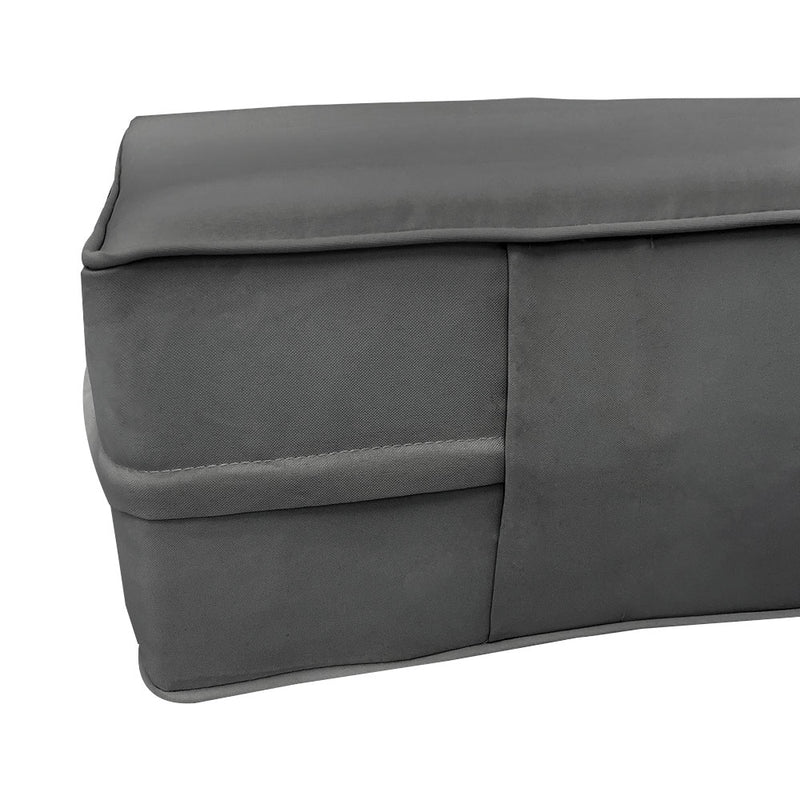 Outdoor Mattress Fitted Sheet Twin Size (75" x 39" x 6") Slip Cover Only