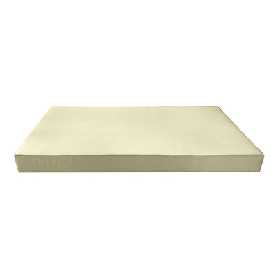Outdoor Mattress Fitted Sheet Twin Size (75" x 39" x 6") Slip Cover Only