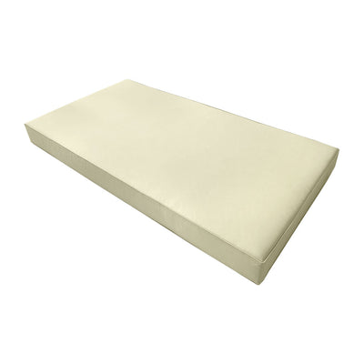 Outdoor Mattress Fitted Sheet Twin Size (75" x 39" x 6") Slip Cover Only