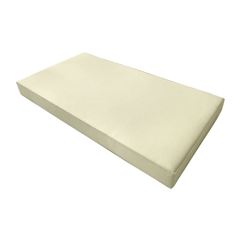 Outdoor Mattress Fitted Sheet Twin Size (75" x 39" x 6") Slip Cover Only