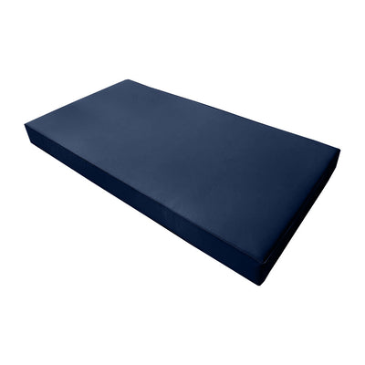Outdoor Mattress Fitted Sheet Twin Size (75" x 39" x 6") Slip Cover Only