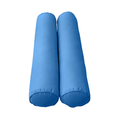 Model-1 CRIB SIZE Bolster & Back Pillow Cushion Outdoor SLIP COVER ONLY