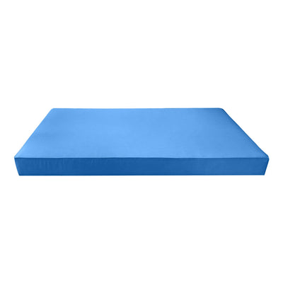 Outdoor Mattress Fitted Sheet Twin Size (75" x 39" x 6") Slip Cover Only