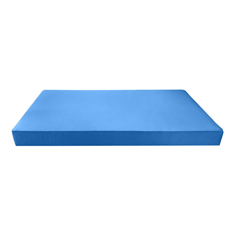 Outdoor Mattress Fitted Sheet Twin Size (75" x 39" x 6") Slip Cover Only