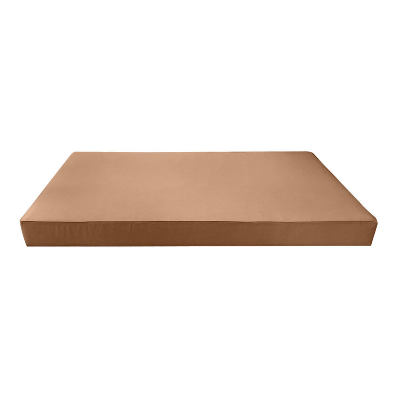 Outdoor Mattress Fitted Sheet Twin Size (75" x 39" x 6") Slip Cover Only